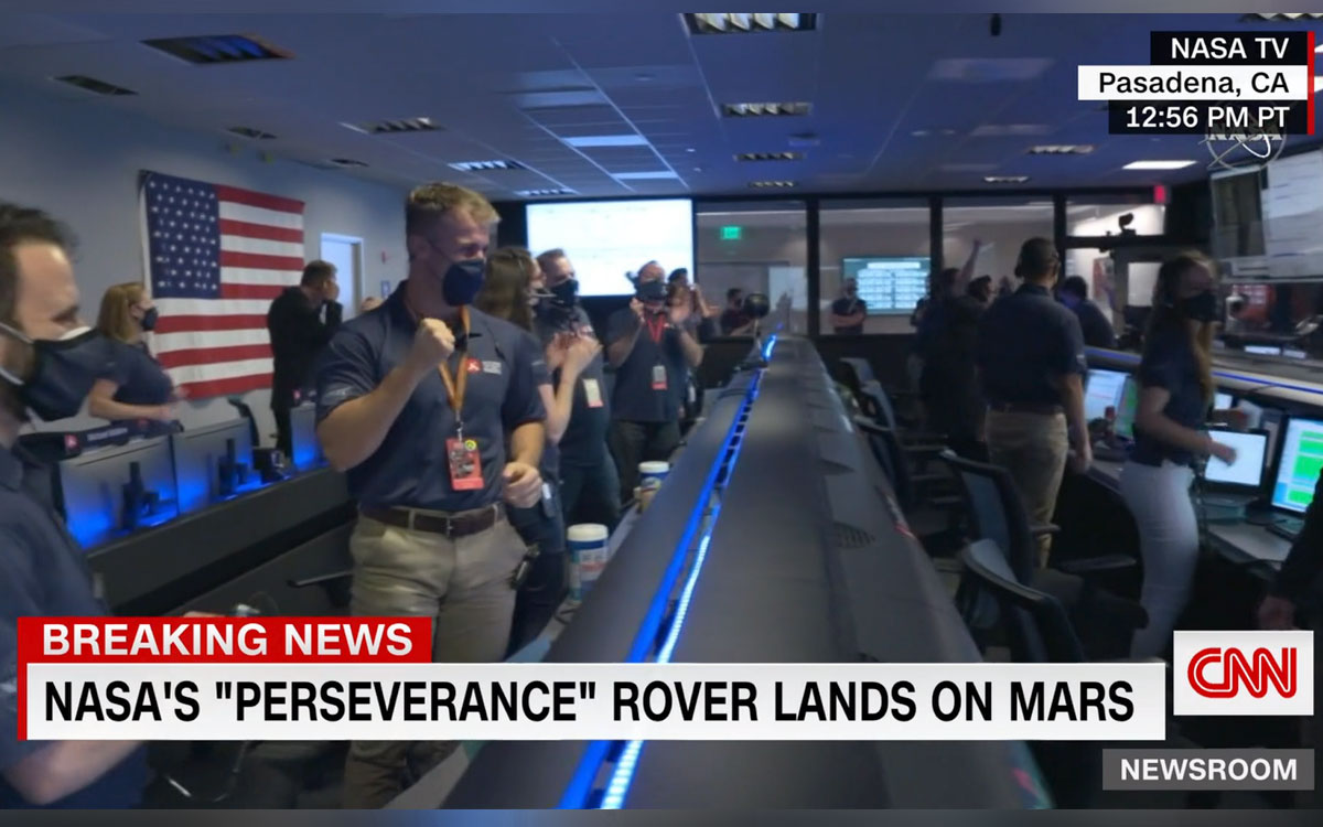Perseverance rover has successfully landed on Mars